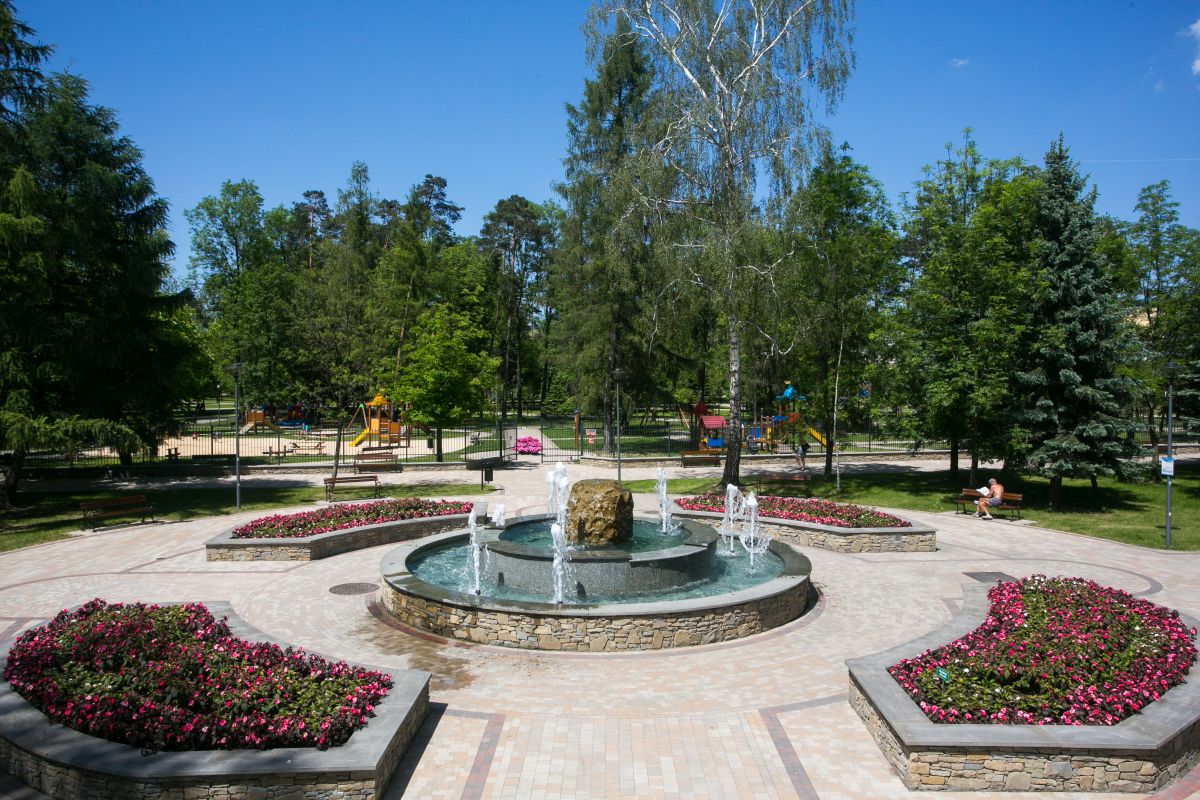 Municipal Park in Nowy Targ